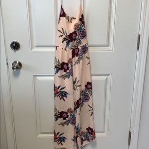 Floral one piece romper